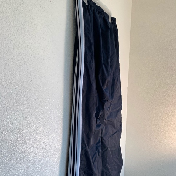 Black w/ Baby blue Stripes Nike Sweatpants - Picture 3 of 5